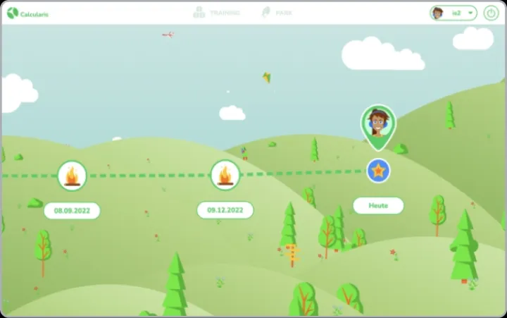 Coach progress overview for numeracy—class and learner trajectories at a glance.